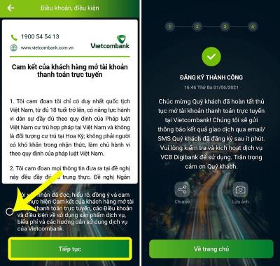 Mở Tài Khoản Vietcombank Nhanh Gọn Lẹ Tiện Lợi